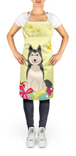 Load image into Gallery viewer, Easter Eggs West Siberian Laika Spitz Apron – Artist-Designed Kitchen, BBQ &amp; Craft Apron BB6025APRON