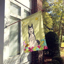 Load image into Gallery viewer, Easter Eggs West Siberian Laika Spitz Flag Canvas House Size BB6025CHF