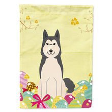Load image into Gallery viewer, Easter Eggs West Siberian Laika Spitz Flag Canvas House Size BB6025CHF