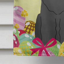 Load image into Gallery viewer, Easter Eggs Black Russian Terrier Flag Canvas House Size BB6026CHF