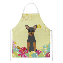 Load image into Gallery viewer, Easter Eggs Manchester Terrier Apron – Artist-Designed Kitchen, BBQ &amp; Craft Apron BB6028APRON
