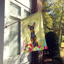 Load image into Gallery viewer, Easter Eggs Manchester Terrier Flag Canvas House Size BB6028CHF