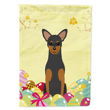 Load image into Gallery viewer, Easter Eggs Manchester Terrier Flag Canvas House Size BB6028CHF