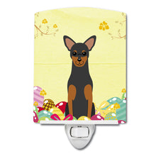 Load image into Gallery viewer, Easter Eggs Manchester Terrier Ceramic Night Light BB6028CNL