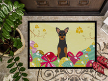 Load image into Gallery viewer, Easter Eggs Manchester Terrier Doormat - 24x36 Decorative Floor Mat – Indoor/Outdoor Rug with Artistic Flair BB6028JMAT