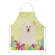 Load image into Gallery viewer, Easter Eggs Samoyed Apron – Artist-Designed Kitchen, BBQ &amp; Craft Apron BB6030APRON