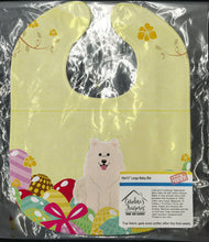 Load image into Gallery viewer, Easter Eggs Samoyed Baby Bib BB6030BIB