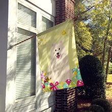 Load image into Gallery viewer, Easter Eggs Samoyed Flag Canvas House Size BB6030CHF