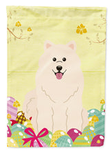 Load image into Gallery viewer, Easter Eggs Samoyed Garden Flag - Outdoor Decorative Yard Flag BB6030GF