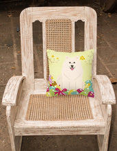 Load image into Gallery viewer, Easter Eggs Samoyed Fabric Decorative Pillow BB6030PW1818