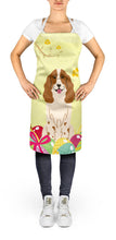 Load image into Gallery viewer, Easter Eggs Russian Spaniel Apron – Artist-Designed Kitchen, BBQ &amp; Craft Apron BB6031APRON