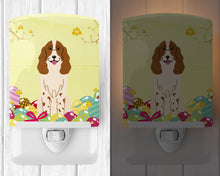 Load image into Gallery viewer, Easter Eggs Russian Spaniel Ceramic Night Light BB6031CNL