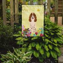 Load image into Gallery viewer, Easter Eggs Russian Spaniel Garden Flag - Outdoor Decorative Yard Flag BB6031GF