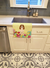 Load image into Gallery viewer, Easter Eggs Russian Spaniel Kitchen Towel – Artistic Dish Towel for Everyday Use BB6031KTWL