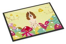 Load image into Gallery viewer, Easter Eggs Russian Spaniel Doormat - 18x27 Decorative Floor Mat – Indoor/Outdoor Rug with Artistic Flair BB6031MAT