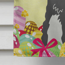 Load image into Gallery viewer, Easter Eggs Standard Schnauzer Salt and Pepper Flag Canvas House Size BB6033CHF