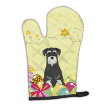 Load image into Gallery viewer, Easter Eggs Standard Schnauzer Salt and Pepper Oven Mitt BB6033OVMT