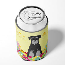 Load image into Gallery viewer, Easter Eggs Standard Schnauzer Black Grey Can or Bottle Hugger BB6034CC