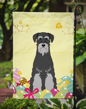 Load image into Gallery viewer, Easter Eggs Standard Schnauzer Black Grey Garden Flag - Outdoor Decorative Yard Flag BB6034GF
