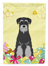 Load image into Gallery viewer, Easter Eggs Standard Schnauzer Black Grey Garden Flag - Outdoor Decorative Yard Flag BB6034GF