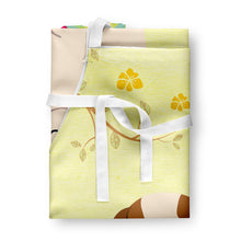 Load image into Gallery viewer, Easter Eggs Saint Bernard Apron – Artist-Designed Kitchen, BBQ &amp; Craft Apron BB6035APRON