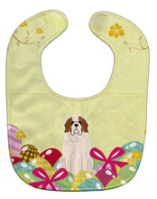 Load image into Gallery viewer, Easter Eggs Saint Bernard Baby Bib BB6035BIB