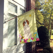 Load image into Gallery viewer, Easter Eggs Saint Bernard Flag Canvas House Size BB6035CHF