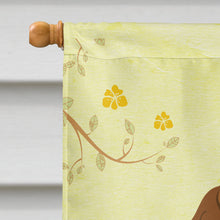 Load image into Gallery viewer, Easter Eggs Saint Bernard Flag Canvas House Size BB6035CHF