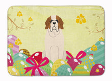 Load image into Gallery viewer, Easter Eggs Saint Bernard Machine Washable Memory Foam Mat BB6035RUG