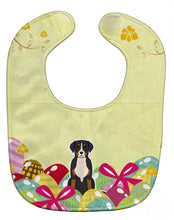Load image into Gallery viewer, Easter Eggs Greater Swiss Mountain Dog Baby Bib BB6037BIB