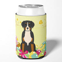 Load image into Gallery viewer, Easter Eggs Greater Swiss Mountain Dog Can or Bottle Hugger BB6037CC