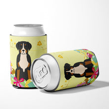 Load image into Gallery viewer, Easter Eggs Greater Swiss Mountain Dog Can or Bottle Hugger BB6037CC