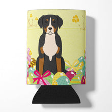Load image into Gallery viewer, Easter Eggs Greater Swiss Mountain Dog Can or Bottle Hugger BB6037CC