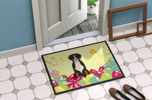 Load image into Gallery viewer, Easter Eggs Greater Swiss Mountain Dog Doormat - 24x36 Decorative Floor Mat – Indoor/Outdoor Rug with Artistic Flair BB6037JMAT