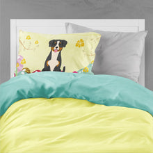 Load image into Gallery viewer, Easter Eggs Entlebucher Fabric Standard Pillowcase – Artistic Decorative Front, White Back BB6038PILLOWCASE