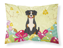 Load image into Gallery viewer, Easter Eggs Entlebucher Fabric Standard Pillowcase – Artistic Decorative Front, White Back BB6038PILLOWCASE