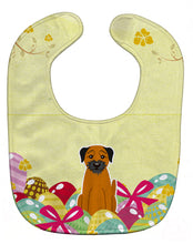 Load image into Gallery viewer, Easter Eggs Border Terrier Baby Bib BB6039BIB