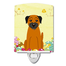 Load image into Gallery viewer, Easter Eggs Border Terrier Ceramic Night Light BB6039CNL