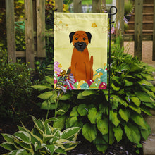 Load image into Gallery viewer, Easter Eggs Border Terrier Garden Flag - Outdoor Decorative Yard Flag BB6039GF