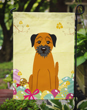 Load image into Gallery viewer, Easter Eggs Border Terrier Garden Flag - Outdoor Decorative Yard Flag BB6039GF
