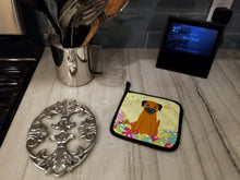 Load image into Gallery viewer, Easter Eggs Border Terrier Pot Holders - Set of 2 - Heat-Resistant Kitchen Essentials BB6039PTHD