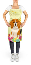 Load image into Gallery viewer, Easter Eggs Beagle Tricolor Apron – Artist-Designed Kitchen, BBQ &amp; Craft Apron BB6040APRON
