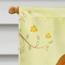 Load image into Gallery viewer, Easter Eggs Beagle Tricolor Flag Canvas House Size BB6040CHF