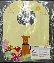 Load image into Gallery viewer, Easter Eggs Airedale Baby Bib BB6041BIB