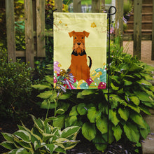 Load image into Gallery viewer, Easter Eggs Airedale Garden Flag - Outdoor Decorative Yard Flag BB6041GF