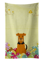 Load image into Gallery viewer, Easter Eggs Airedale Kitchen Towel – Artistic Dish Towel for Everyday Use BB6041KTWL