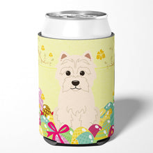 Load image into Gallery viewer, Easter Eggs Westie Can or Bottle Hugger BB6042CC