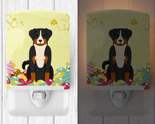 Load image into Gallery viewer, Easter Eggs Appenzeller Sennenhund Ceramic Night Light BB6043CNL