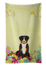 Load image into Gallery viewer, Easter Eggs Appenzeller Sennenhund Kitchen Towel – Artistic Dish Towel for Everyday Use BB6043KTWL