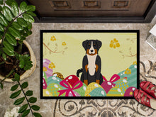 Load image into Gallery viewer, Easter Eggs Appenzeller Sennenhund Doormat - 18x27 Decorative Floor Mat – Indoor/Outdoor Rug with Artistic Flair BB6043MAT